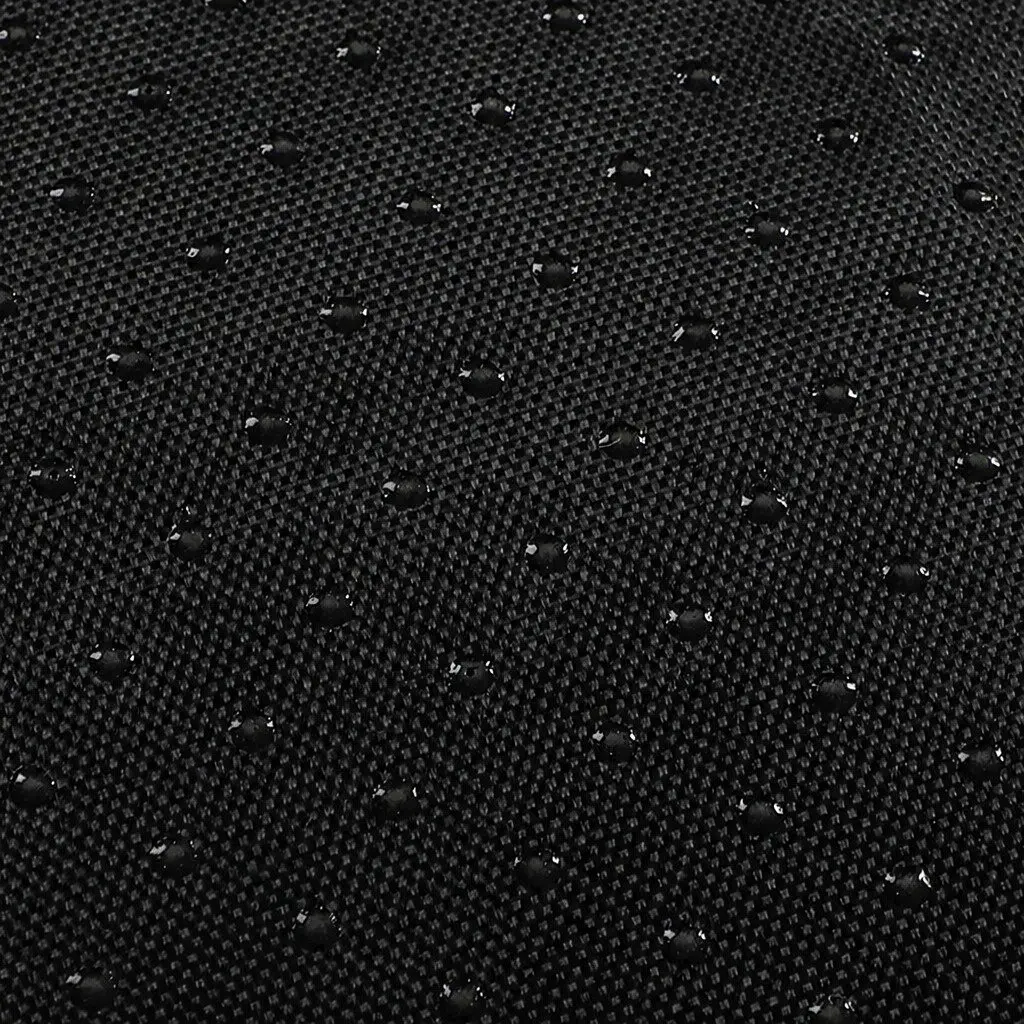 Dog Bed Plush Calming Pet Bed Soft Washable Checkered Black and White 70cm x 50cm