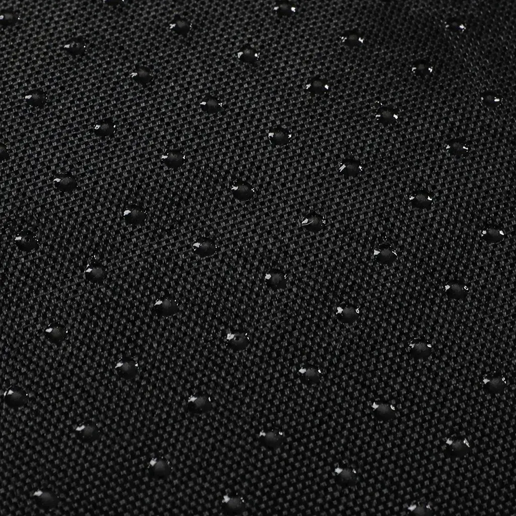Dog Bed Calming Plush Soft Washable Removable Cover Raised Bolsters Support 60cm L x 50cm W Black and White Checkered