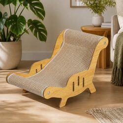 Comfort and Value in a Two-in-One Cat Scratcher Bed