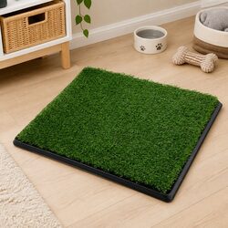 Reliable Dog Potty Tray: Washable and Portable