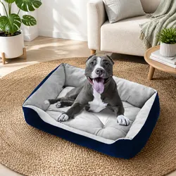 Reliable Walled Pet Bed for Your Furry Friend