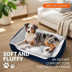Reliable Comfort with the PawFriends Walled Pet Bed