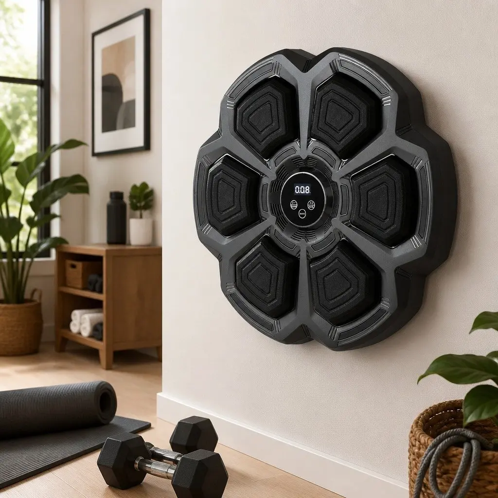Wall-Mounted Electronic Punching Box for Fitness
