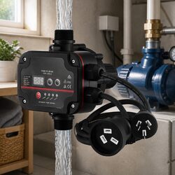 Digital Water Pump Controller 16A 1.5kW Automatic Pressure Switch Adjustable