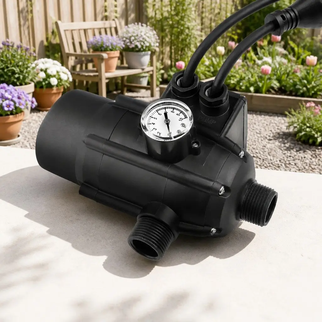 Irrigation Pump Clean Water Pump 35L/min Brass Impeller Black