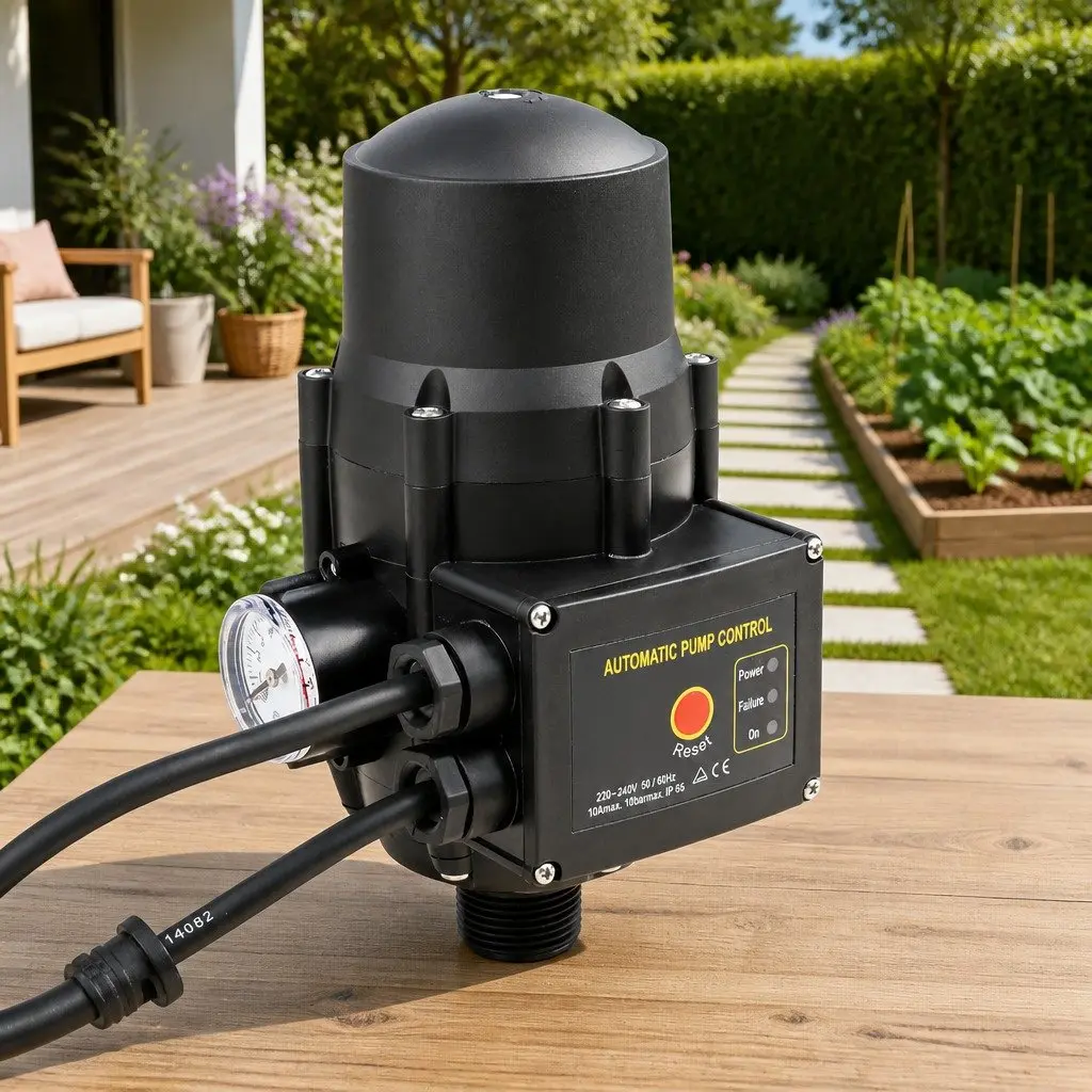 5-Stage Water Pump Garden Irrigation Booster 2500W Black