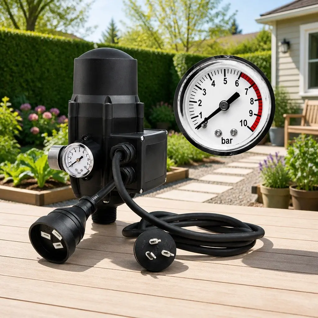 5-Stage Water Pump Garden Irrigation Booster 2500W Black