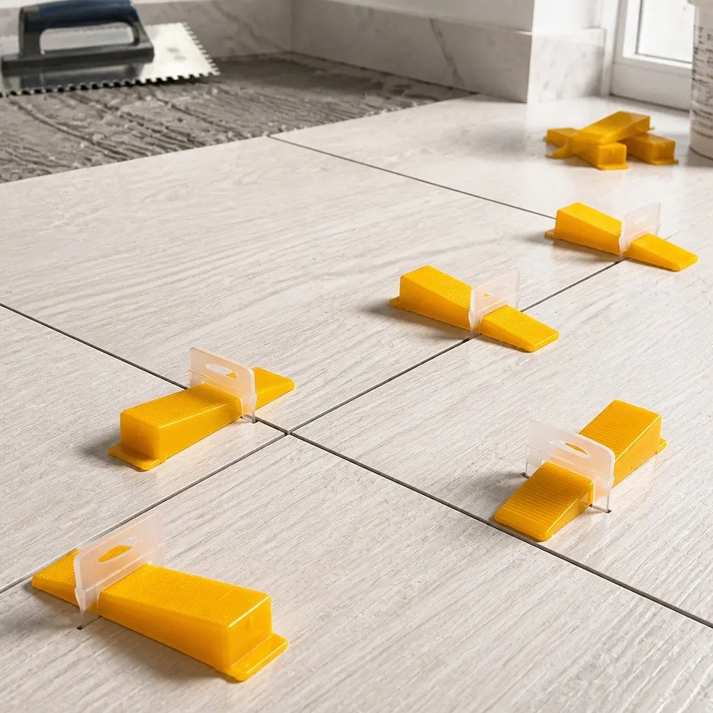 Tile Leveling System with Essential Tools