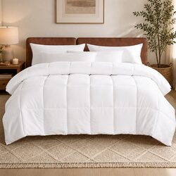 Comfortable and Affordable Single Renewable Fiber Quilt