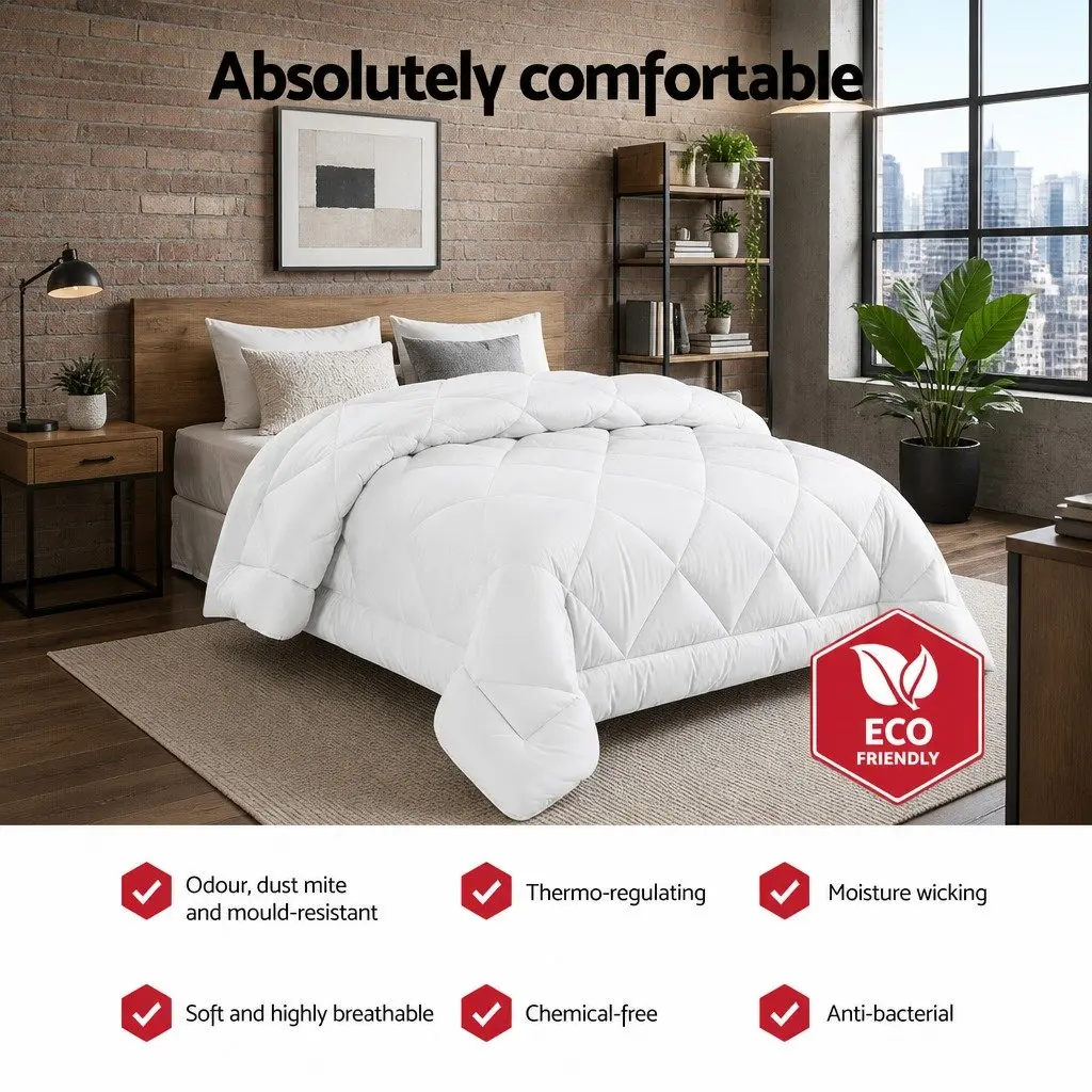 Super King Bamboo Microfibre Quilt