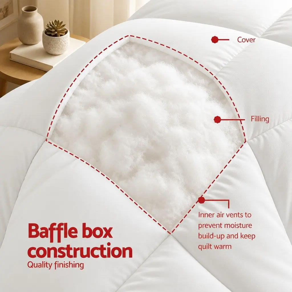 Queen Size Microfiber Quilt