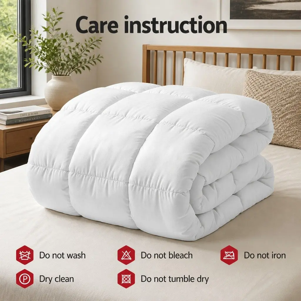 King Wool Quilt 800GSM for Winter Use