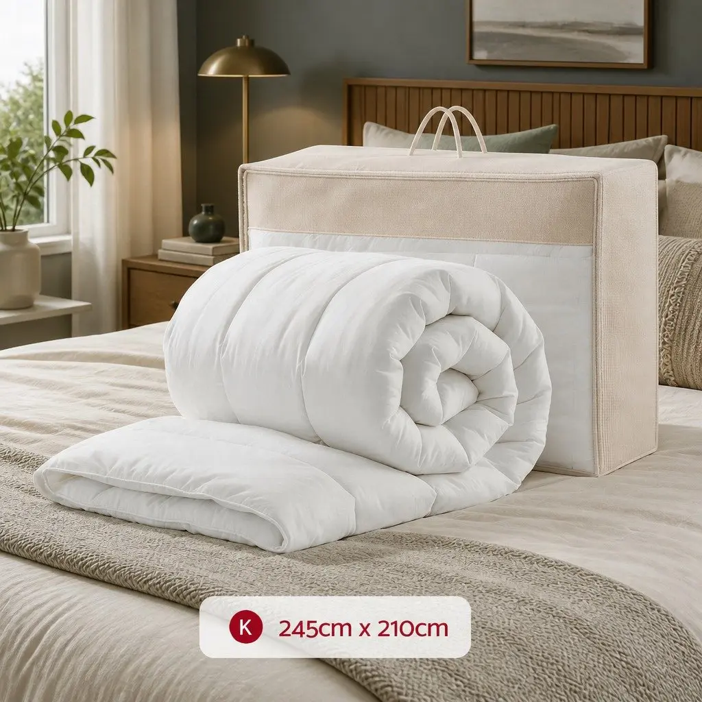 King Wool Quilt 800GSM for Winter Use