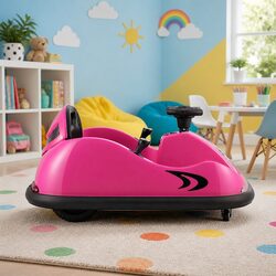 Safe and Fun Kids Ride On Bumper Car - Remote Control Included