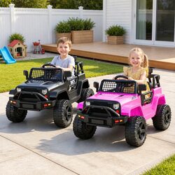 Electric Kids Ride On Car with Safety and Fun Features