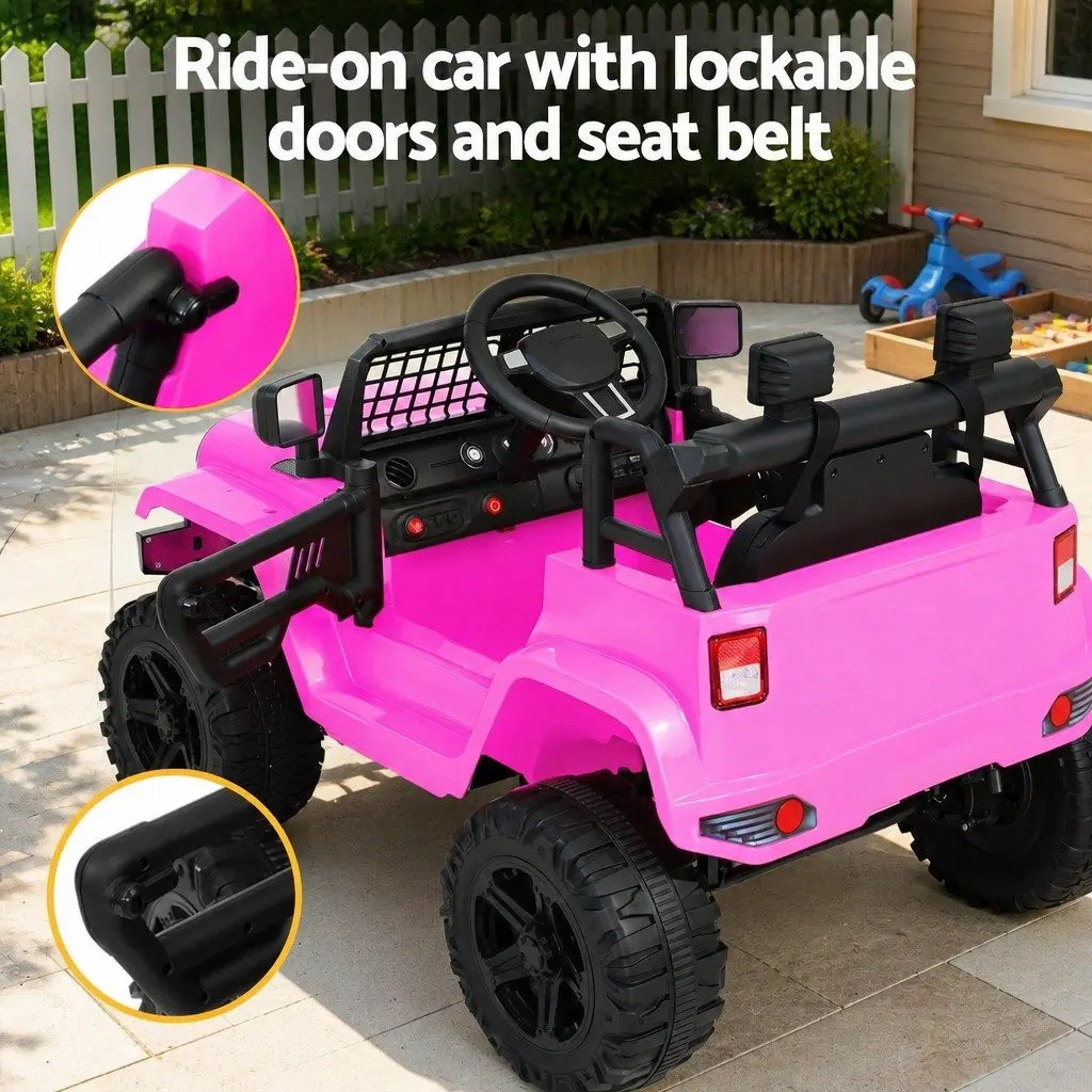 Kids Electric Ride On Car 12V 2x Off-Road Toy Vehicle Remote Control Horn Music