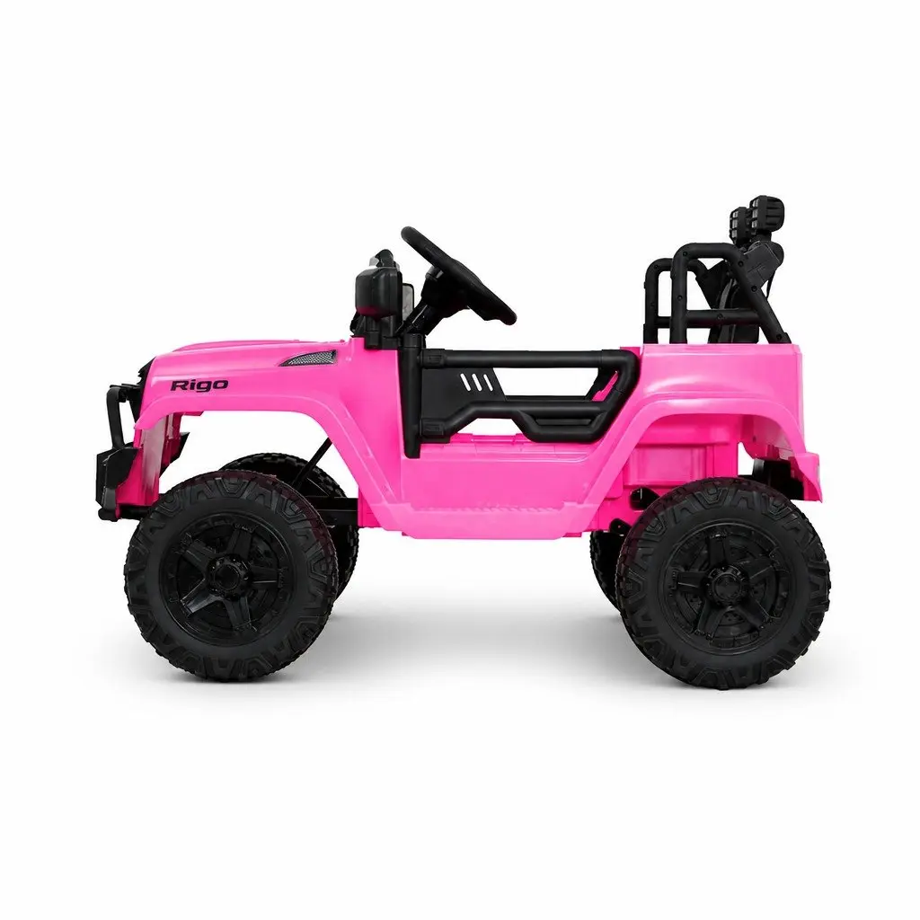 Ride On Car Electric Jeep 12V Remote Control Pink