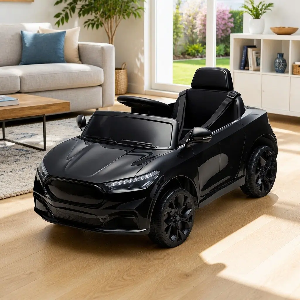 Kids Ride On Car Electric Toy Remote Control 12V 97x61cm Black