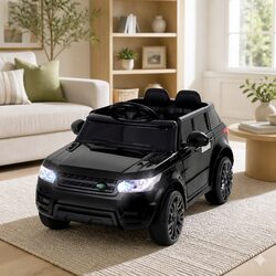 Safe and Stylish Kids Electric Ride On SUV - Black