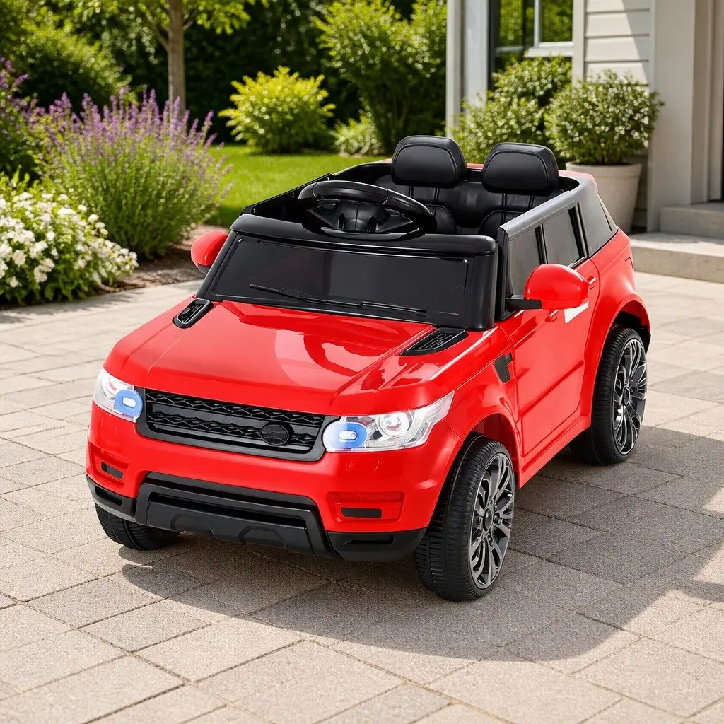 Ride On Car Electric Kids SUV Remote Control 12V Red