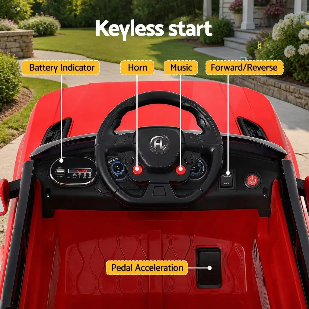 Ride On Car Electric Kids SUV Remote Control 12V Red