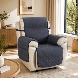 Comfortable and Reliable Grey Recliner Chair Cover