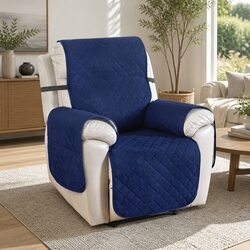Comfort and Value with Our Navy Blue Recliner Cover