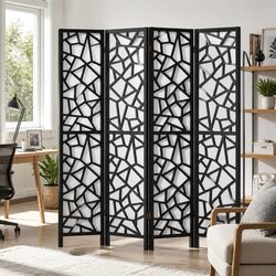 4-Panel Room Divider Screen - Versatile and Durable