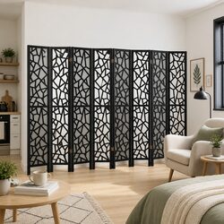 8 Panel Room Divider Screen 325x170cm Foldable Privacy Partition Folding