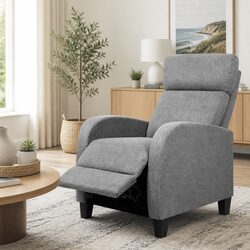 Comfort and Value in a Grey Reclining Armchair