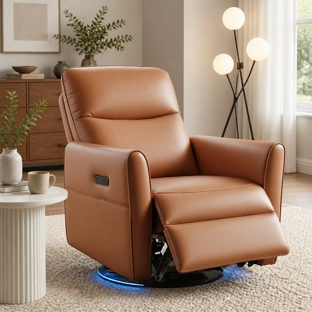Electric Recliner in Brown