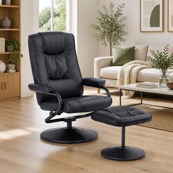 Comfortable and Reliable Recliner Chair with Ottoman