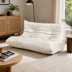 Comfortable and Practical 2-Seater Floor Sofa for Home