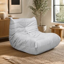 Grey Caterpillar Lounge Chair - Comfort and Value