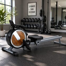 Reliable Magnetic Rowing Machine with Foldable Frame