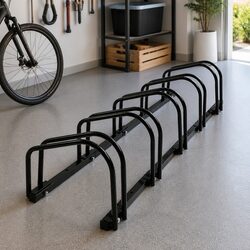 Reliable 5-Bike Upright Stand for Your Outdoor Needs