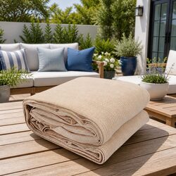 Reliable 2x4m Sand Beige Shade Sail for Outdoor Areas