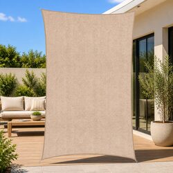 Reliable 5x9M Rectangular Shade Sail Canopy for Outdoors