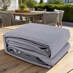 Affordable 3x5m Grey Shade Sail - Practical Outdoor Solution