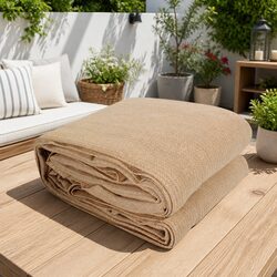 Rectangle Shade Sail 6x8m 280GSM UV Protection Outdoor Patio Pool Sunshade Cloth