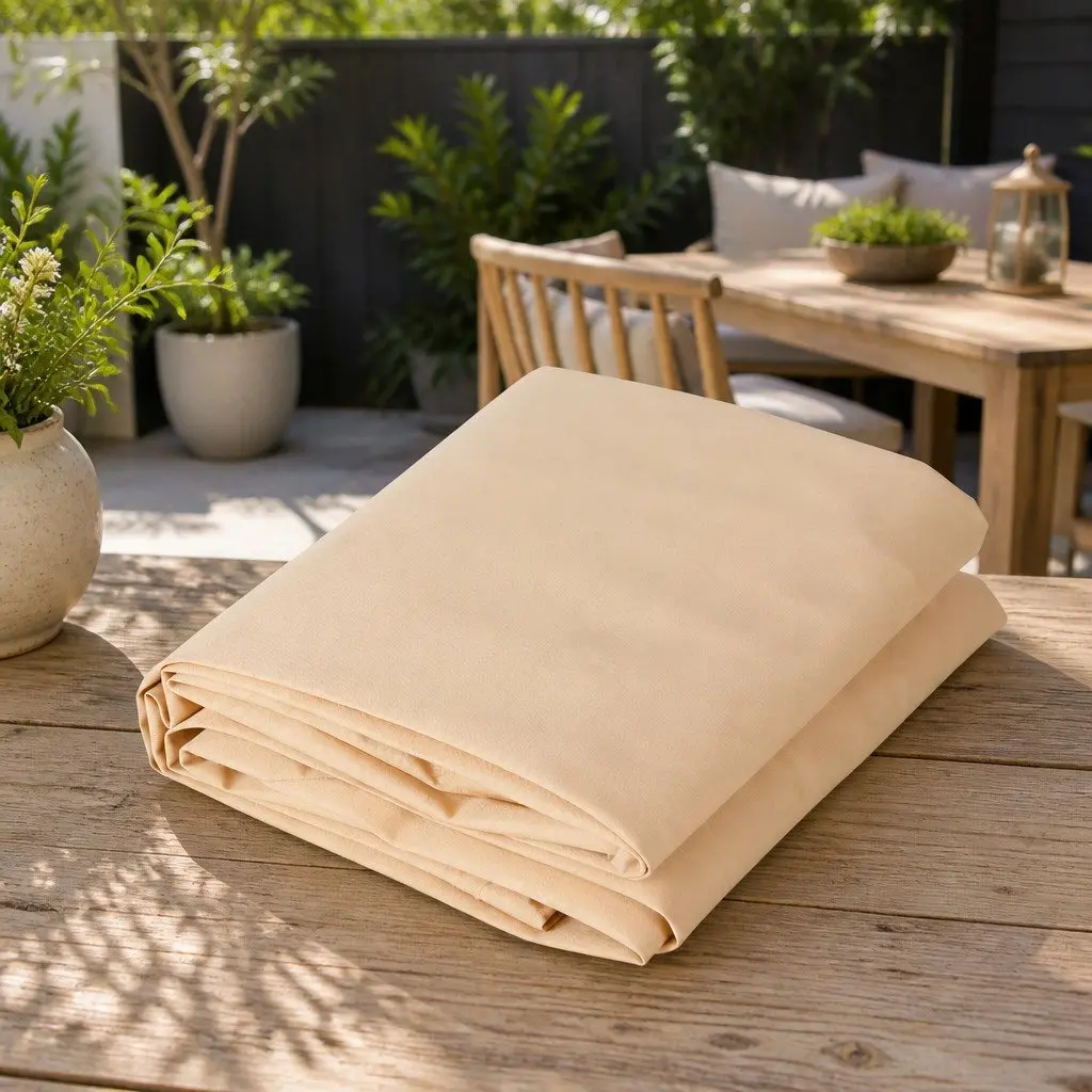 Rectangle Shade Sail UV Protection 4x5m Waterproof Sand Beige