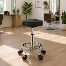 Comfort and Value in a Round Adjustable Swivel Stool