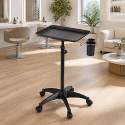 Reliable Black Salon Trolley: Practical and Functional
