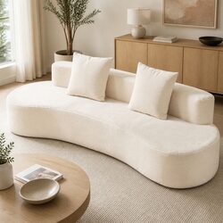 Reliable 228cm Sofa Bed with Boneless Design