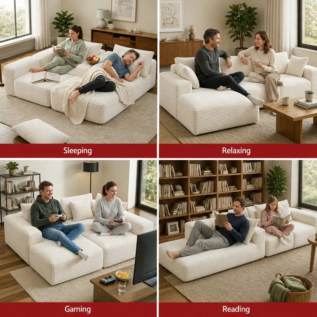 3-Seater Sofa Bed