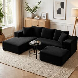 Comforting Modular Sofa Bed with Practical Features