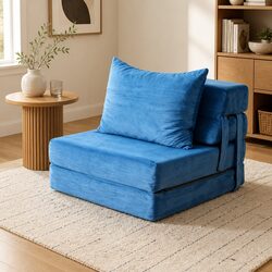 Comfortable 3-in-1 Sofa Bed with Washable Cover