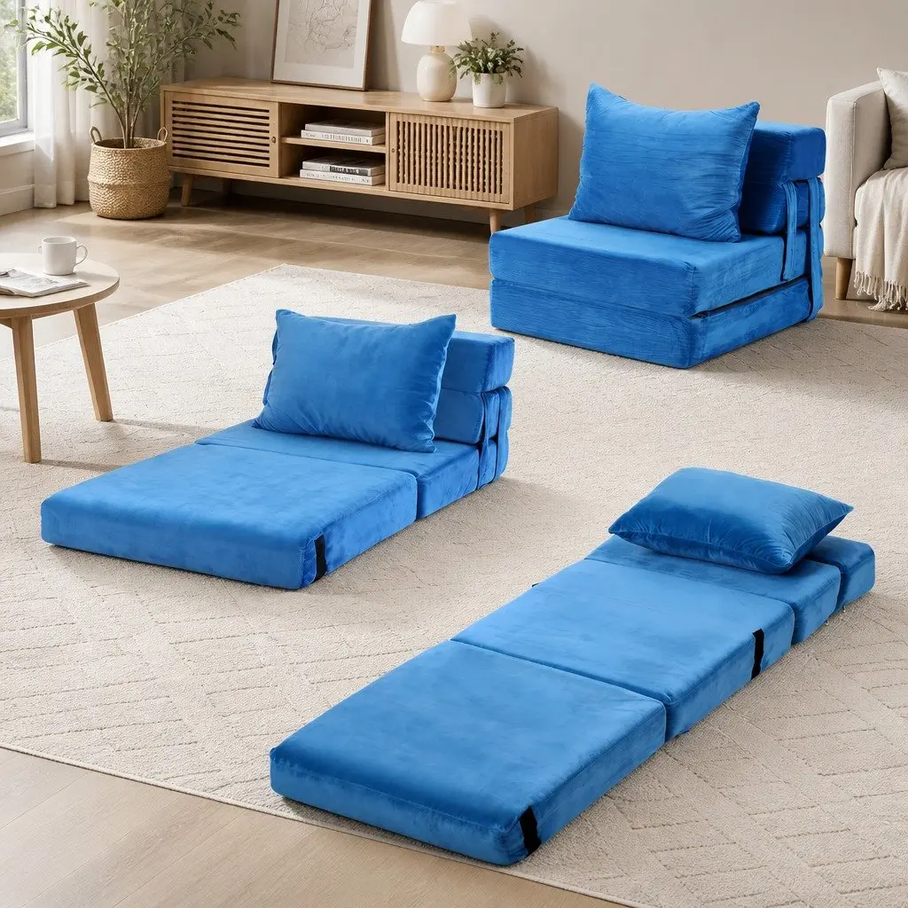 3-in-1 Sofa Bed with Washable Cover
