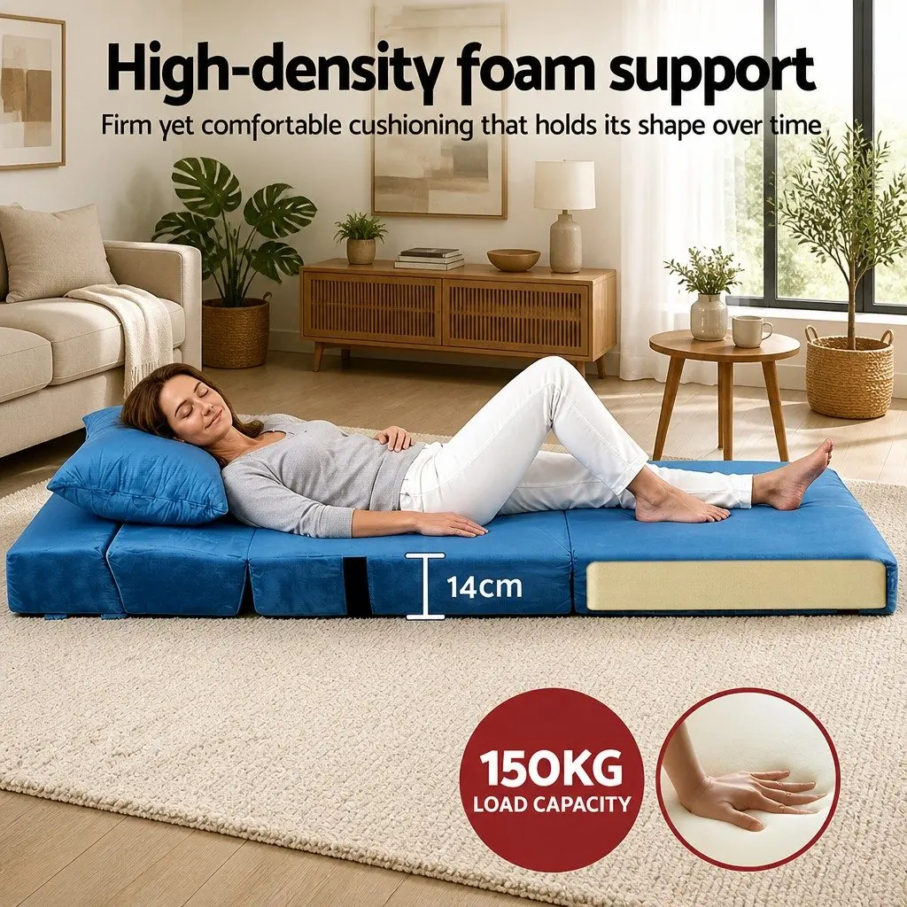 3-in-1 Sofa Bed with Washable Cover