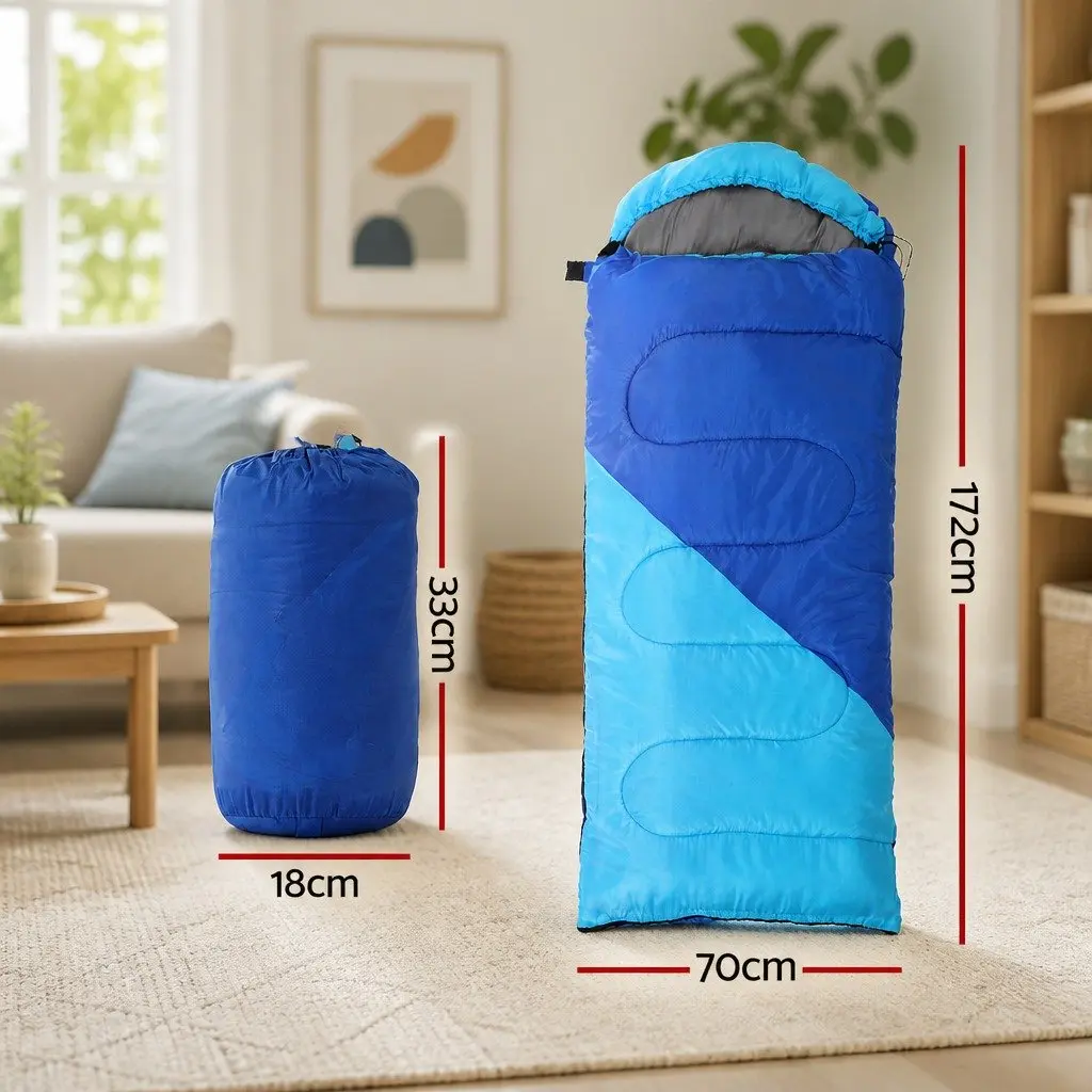 Kids Sleeping Bag 172cm for Outdoor Use